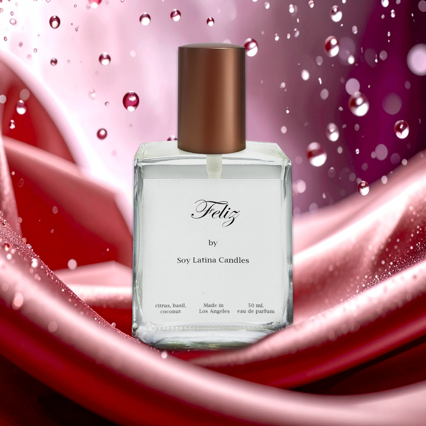 Perfume Oil "Feliz" crafted by Soy Latina Candles