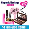 Deluxe 14-Piece Beauty Bundle – Hispanic Heritage Edition by Innovate The Label, Showcasing Full-Size Latina-Owned Favorites