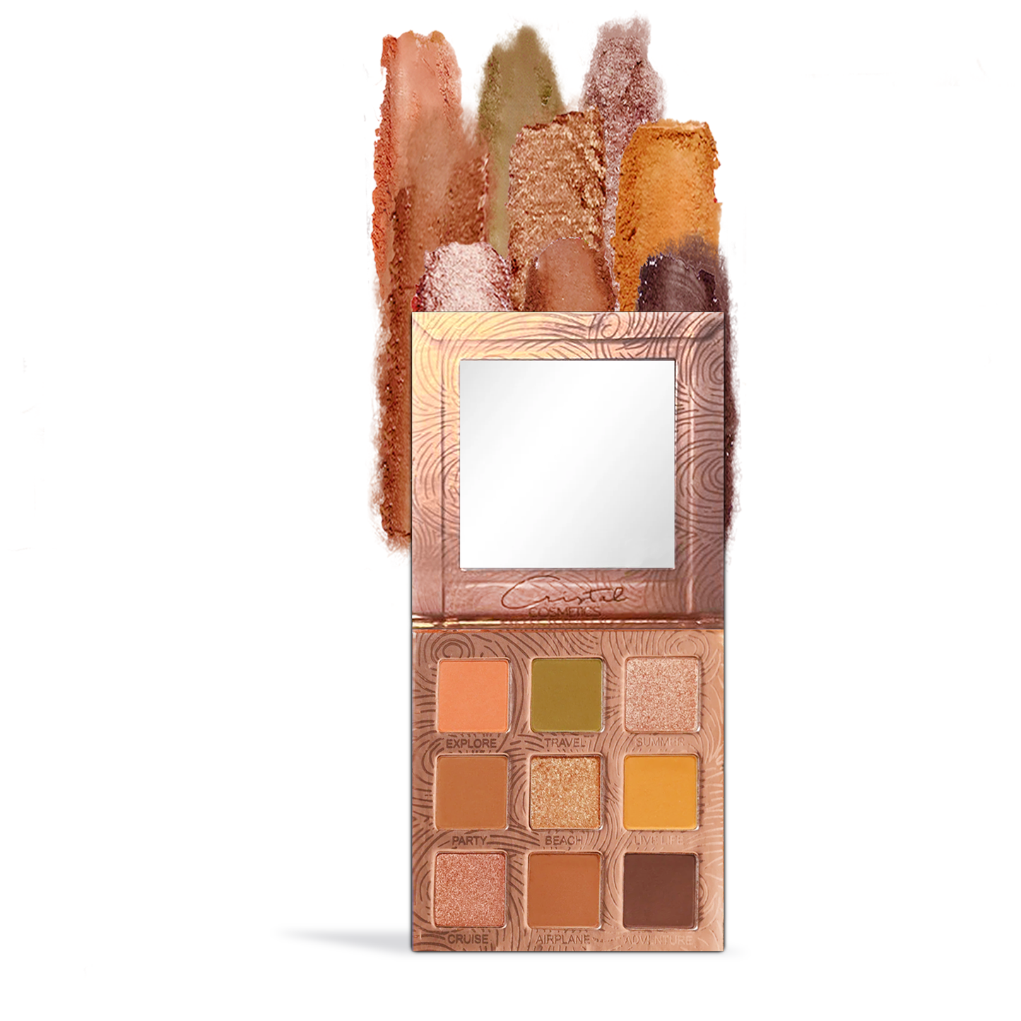 Cristal Cosmetics Jet Set Eyeshadow Palette