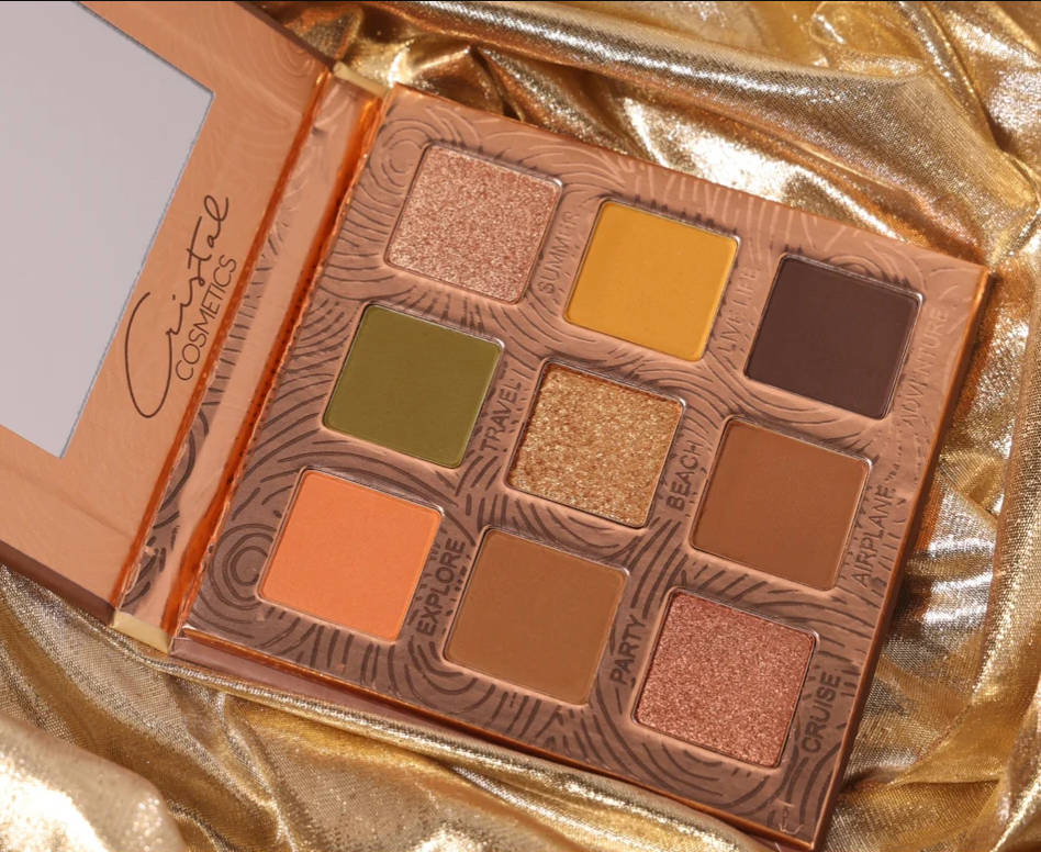 Cristal Cosmetics Jet Set Eyeshadow Palette