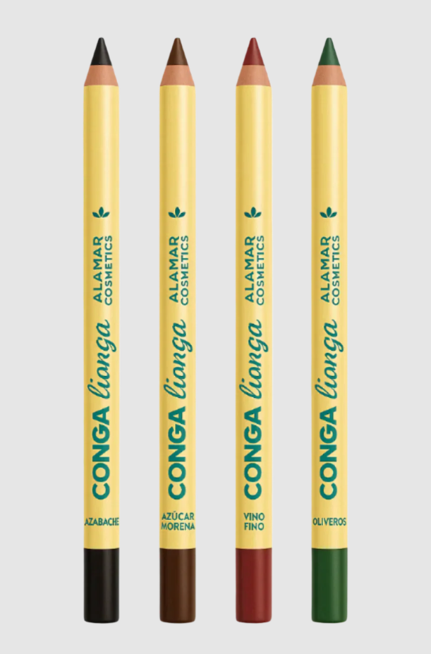 Innovate the Label affordable waterproof eyeliner pencils in black, brown, red, and green shades