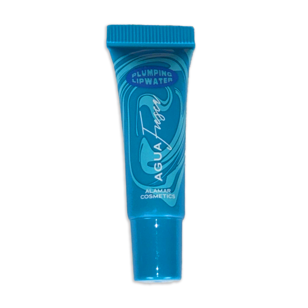 Alamar Cosmetics Affordable Lip Plumper in blue tube for fuller, luscious lips