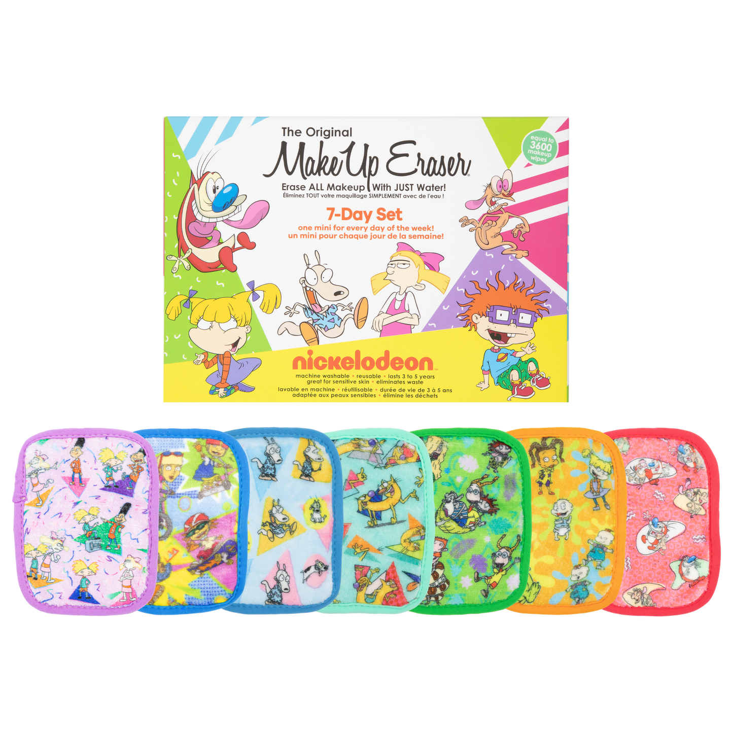 90's Nickelodeon Makeup Removing Towels by The Makeup Eraser