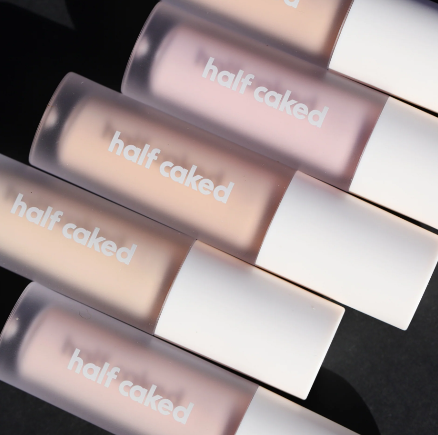 Innovate the Label half caked concealer tubes as under eye brightener for dark circles in various shades