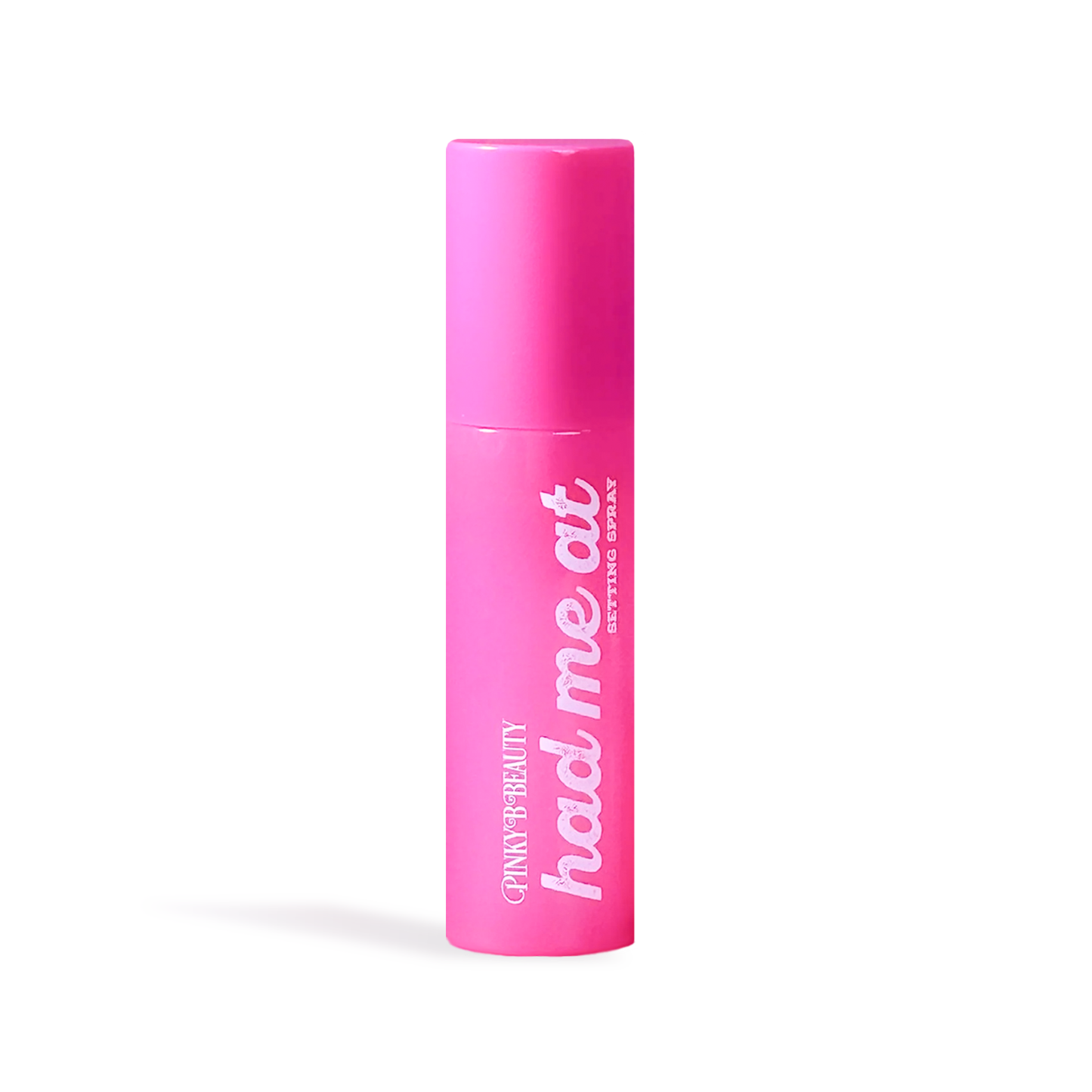 Innovate the Label Long-Lasting Makeup Setting Spray in Bright Pink Bottle for All-Day Wear