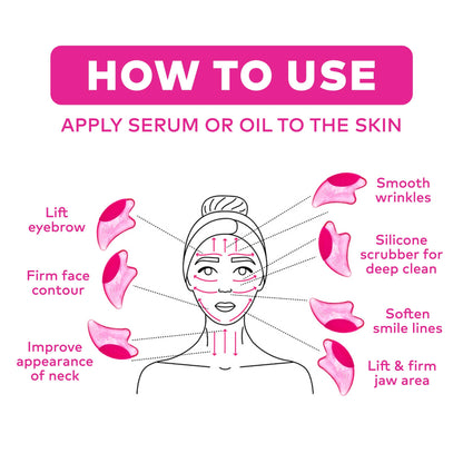 Gua Sha & Facial Scrubber by The MakeUp Eraser