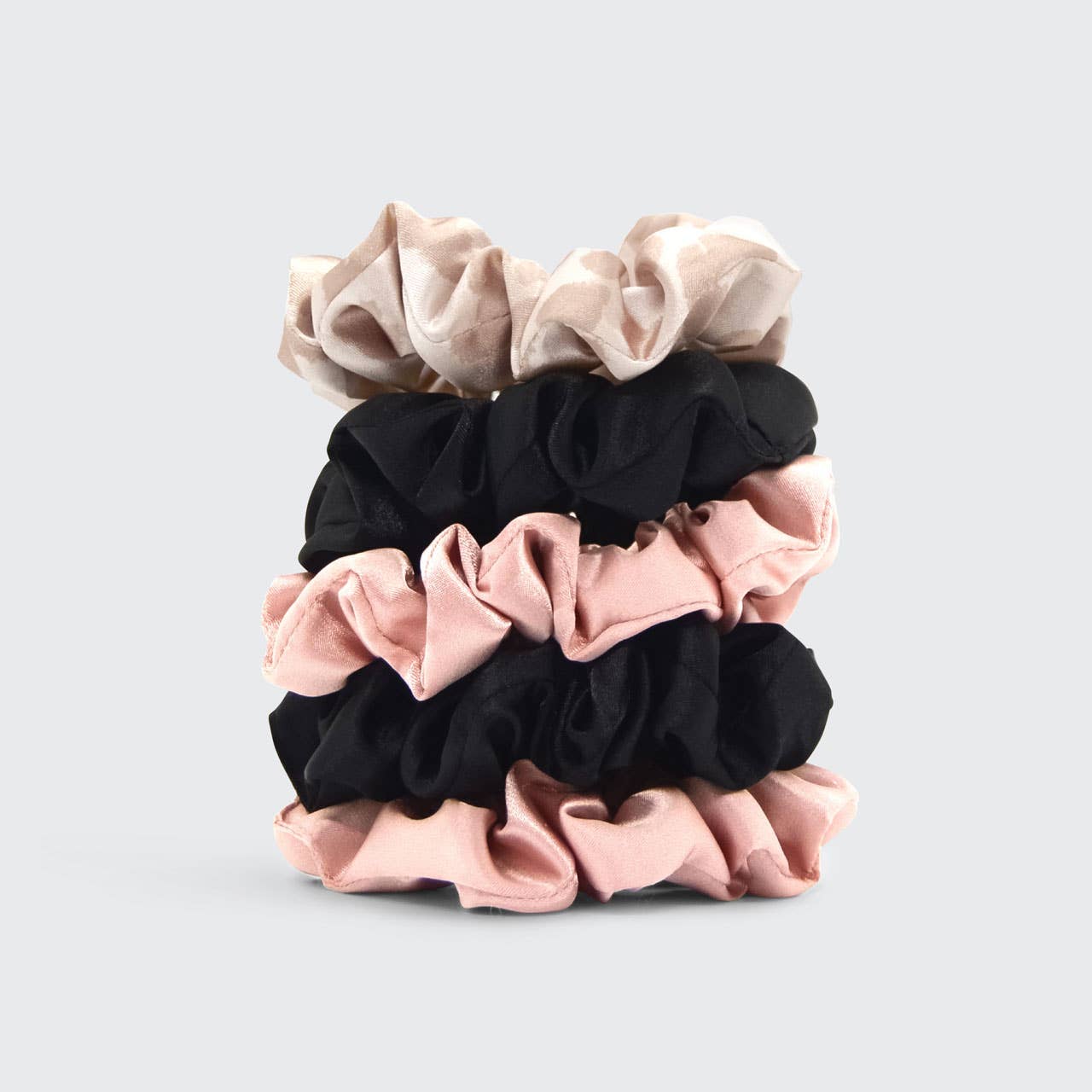 Kitsch Satin Beauty Sleep Scrunchies 5pc in Assorted Colors