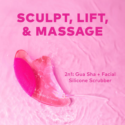 Gua Sha & Facial Scrubber by The MakeUp Eraser
