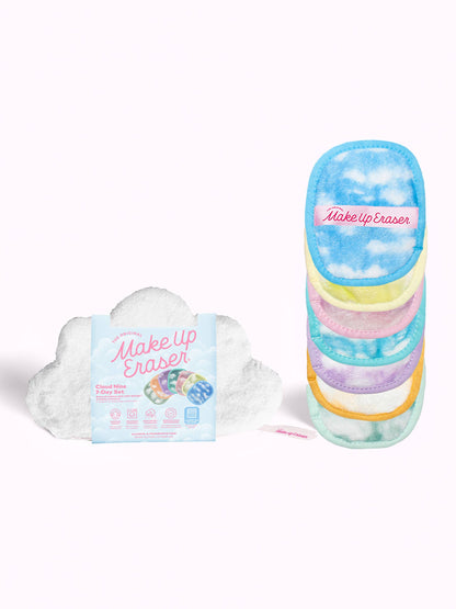 Cloud Cosmetic Bag with Makeup Removing Towels by The Makeup Eraser