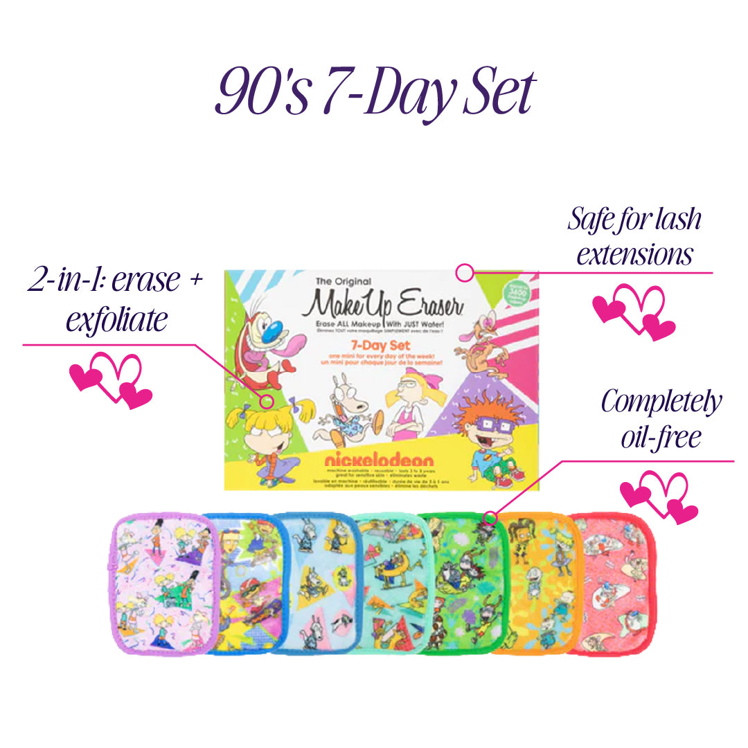 90's Nickelodeon Makeup Removing Towels by The Makeup Eraser