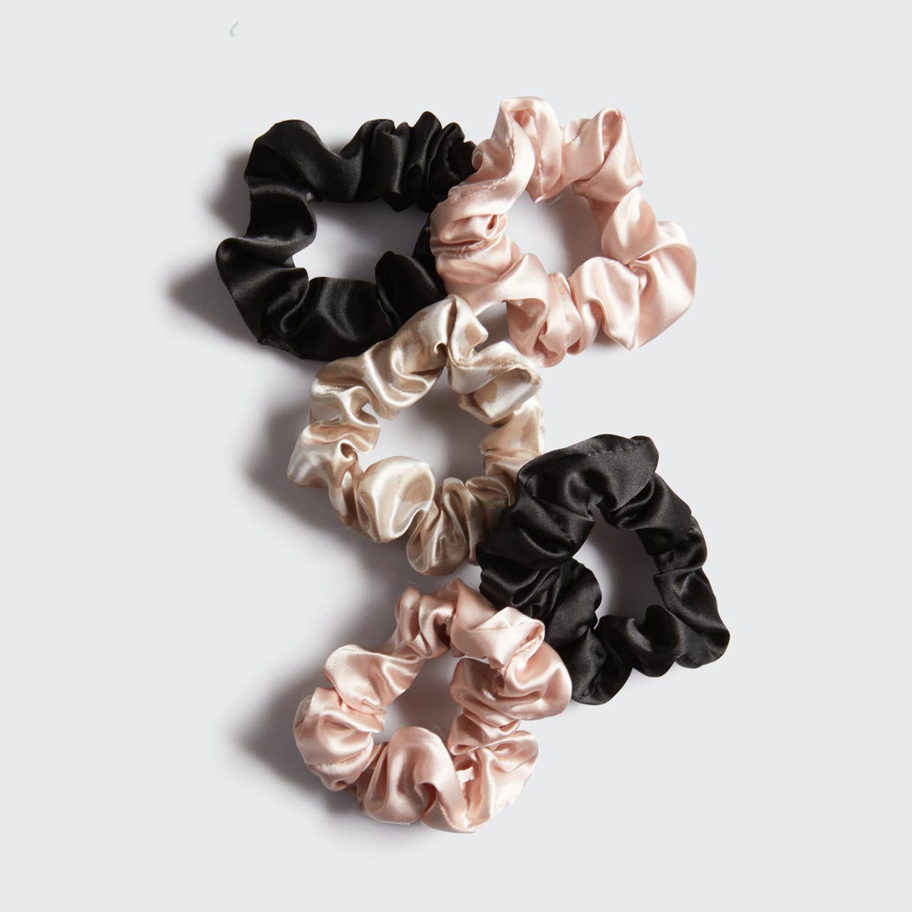 Kitsch Satin Beauty Sleep Scrunchies 5pc in Assorted Colors