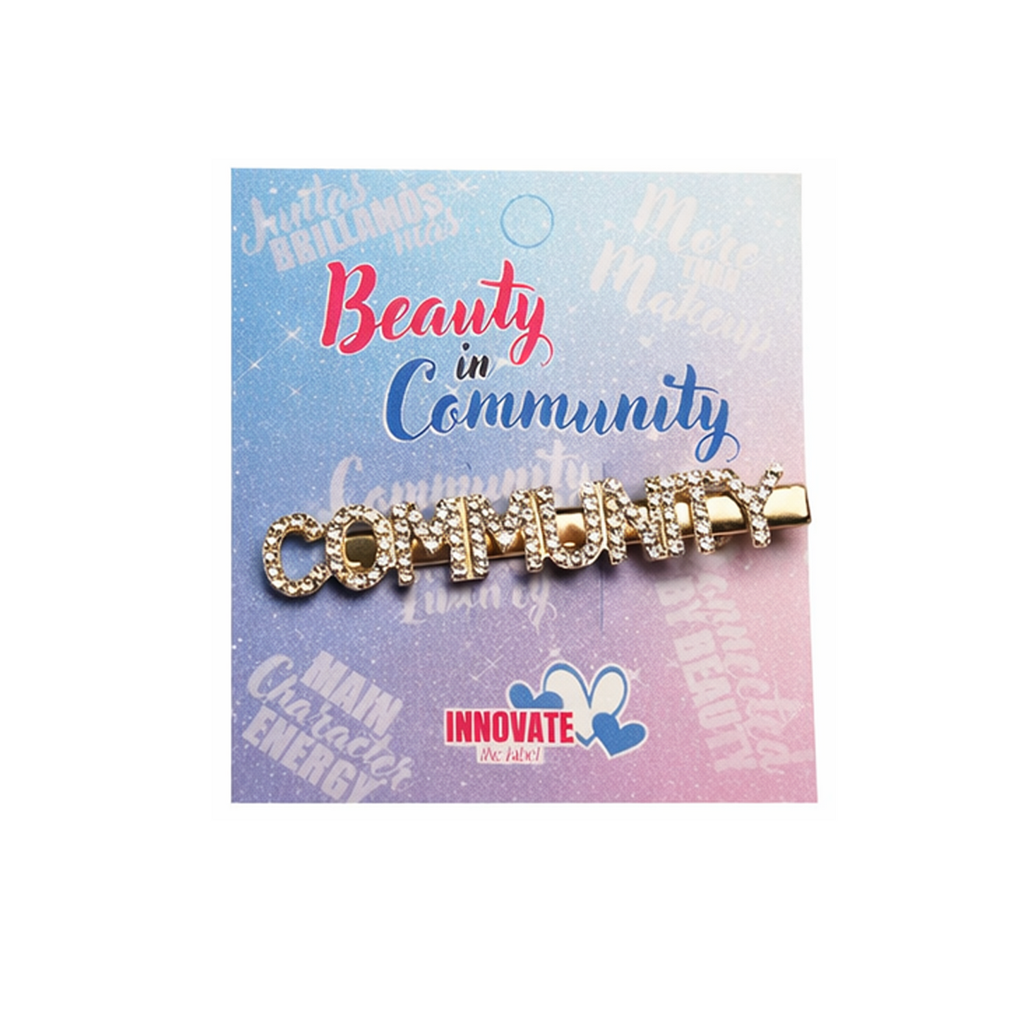 AC-06 - AC-08 Beauty in Community Hair Pins