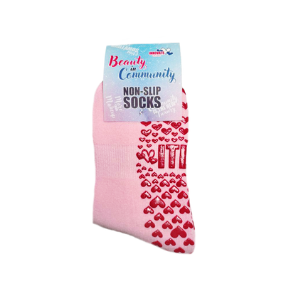 Beauty in Community Grip Pilates & Self-Care Socks