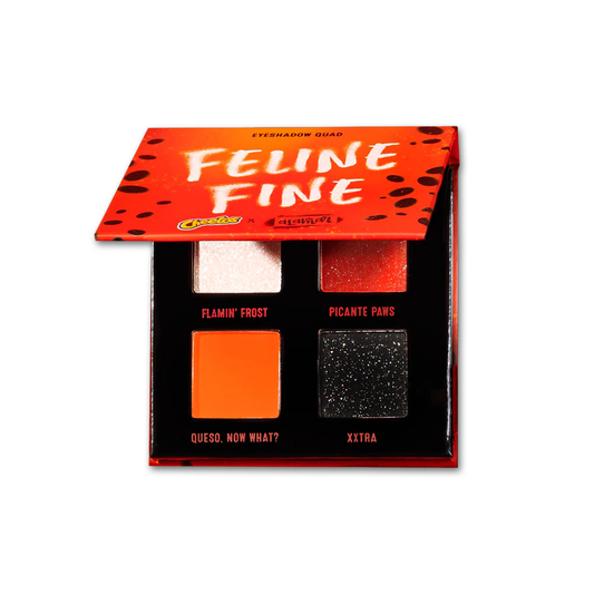 EY-02 Alamar Cosmetics Cheetos™ Flamin Hot! x Alamar - Feline Fine Eyeshadow Quad