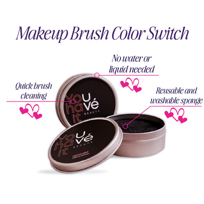 Reusable Brush cleaner Color Switch by UVE Beauty