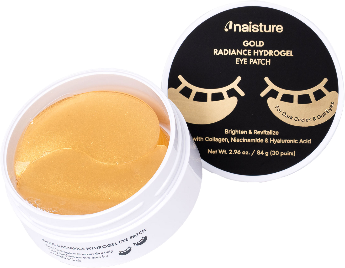 Korean Skincare Gold Undereye Masks by Naisture