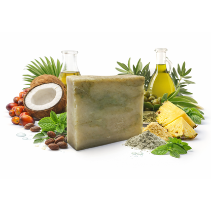 SK-13 Natrabliss Radiance Cacay & Peppermint Soap