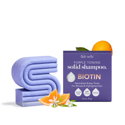 Kitsch Purple Toning Solid Shampoo Bar