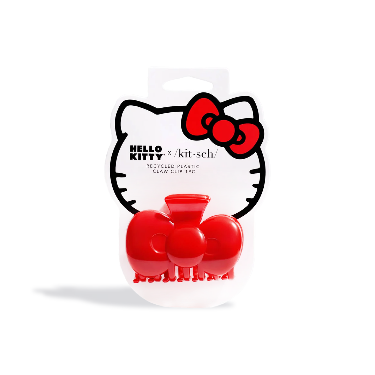 Kitsch X Hello Kitty Recycled Plastic Bow Shape Claw Clip