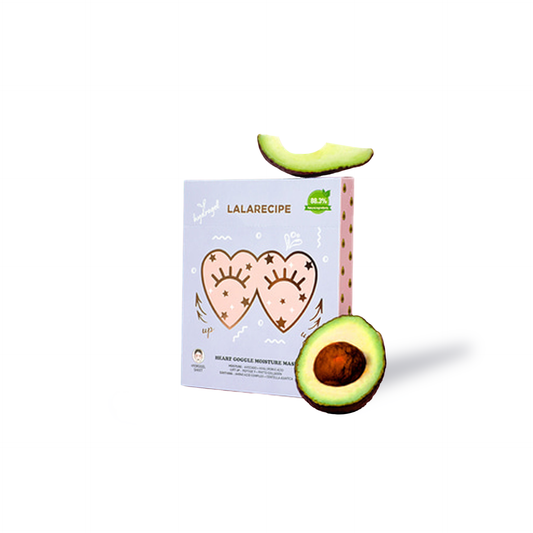 LaLa Recipe Heart Goggles Moisture Mask in Avocado