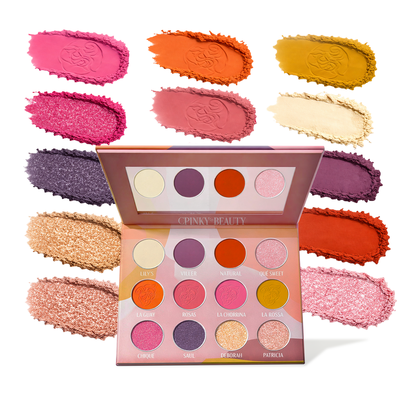 EY-19 Pinky B Beauty LA Natural Eyeshadow Palette