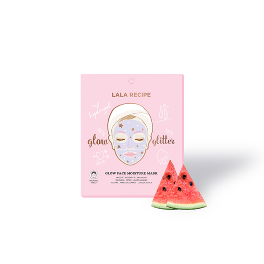 LaLa Recipe Glow Face Moisture Mask in Watermelon