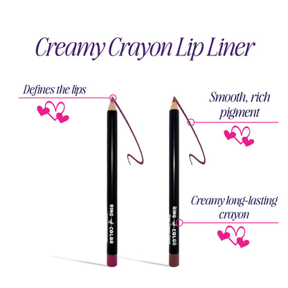 Creamy Long-Wear Lip Liner by Ring of Color