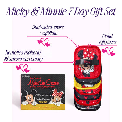 Mickey & Minnie Makeup Removing Towels by The Makeup Eraser