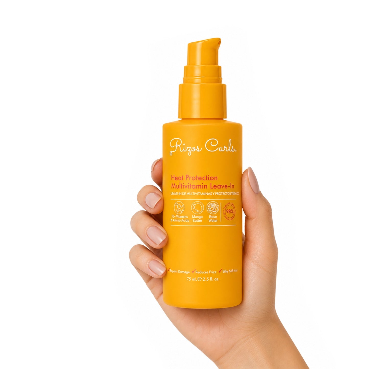 HA-17 Rizos Curls Heat Protection Multivitamin Leave-In Travel Size