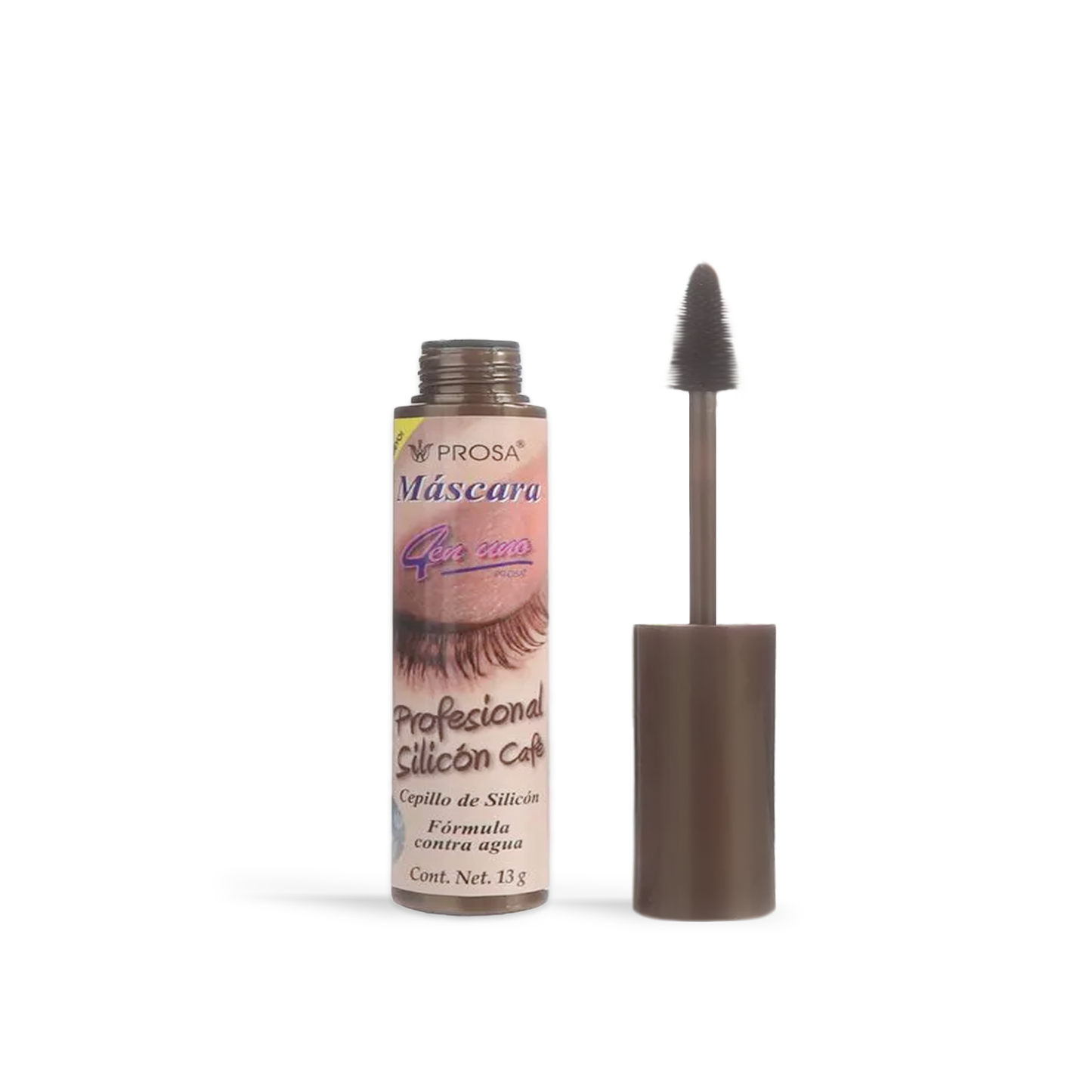 Brown Waterproof Mascara by Prosa (Silicone Wand)