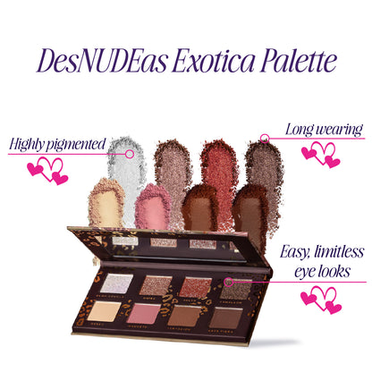 Warm Neutrals Pigmented Eyeshadow Palette by Alamar Cosmetics