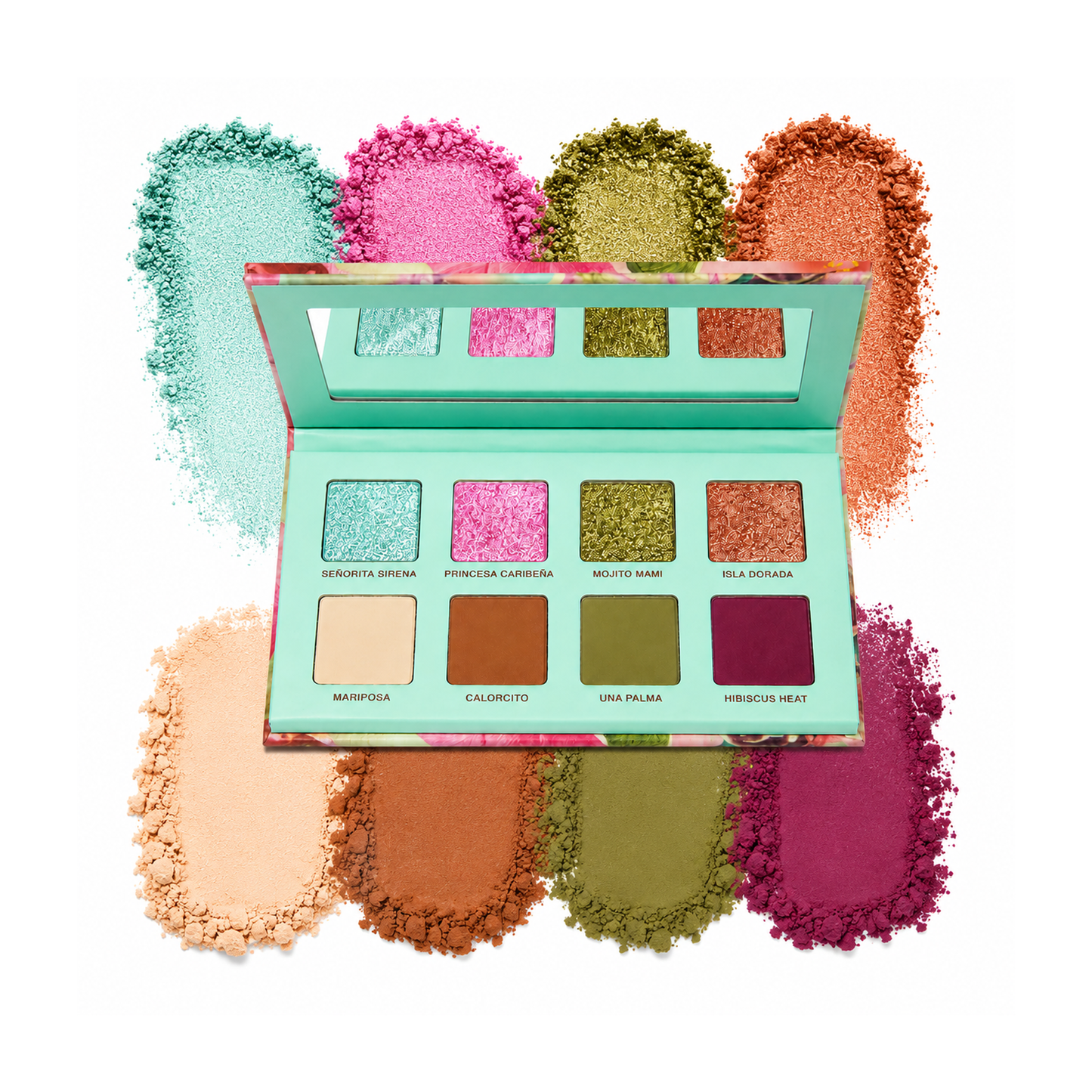 EY-28 Alamar Cosmetics Princesa del Caribe Eyeshadow Palette