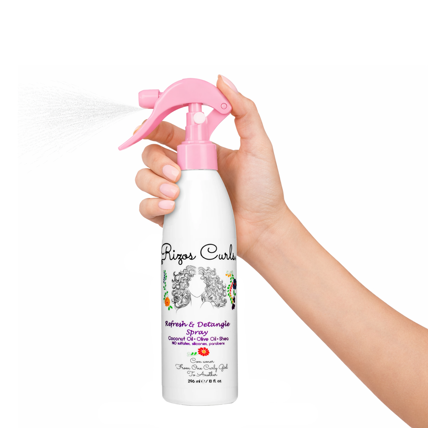 HA-06 Rizos Curls Refresh & Detangle Spray 10fl oz