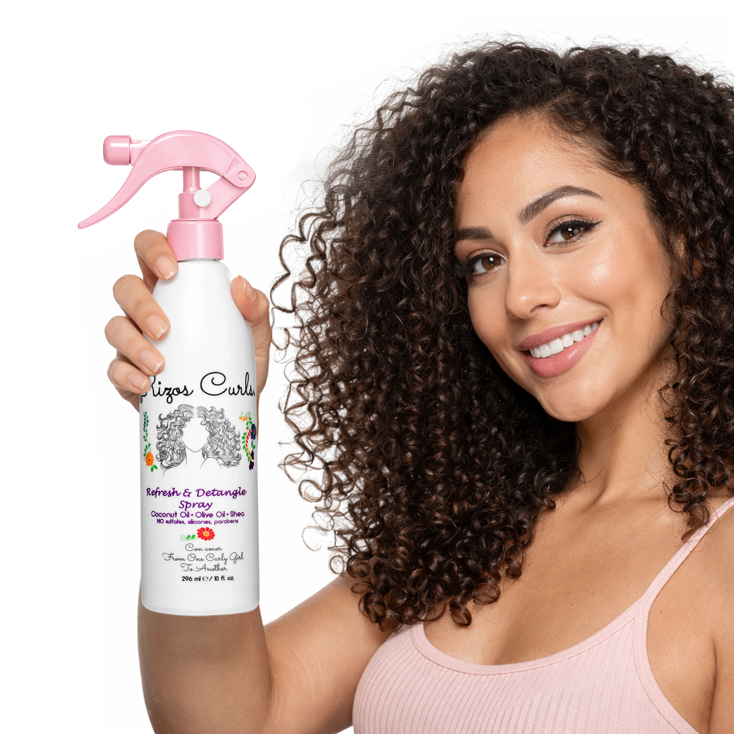 HA-06 Rizos Curls Refresh & Detangle Spray 10fl oz