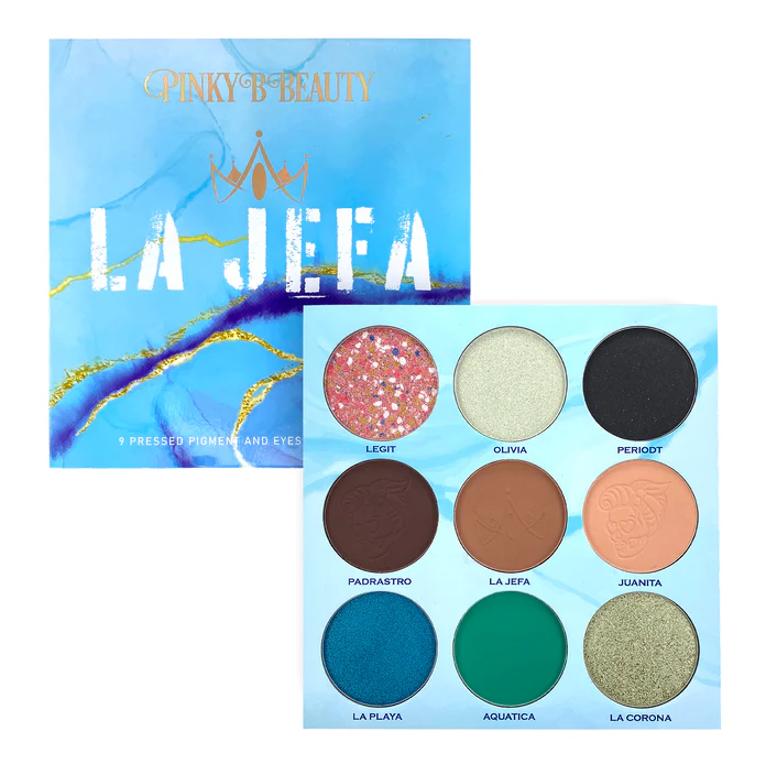 Pinky B Beauty La Jefa Eyeshadow Palette