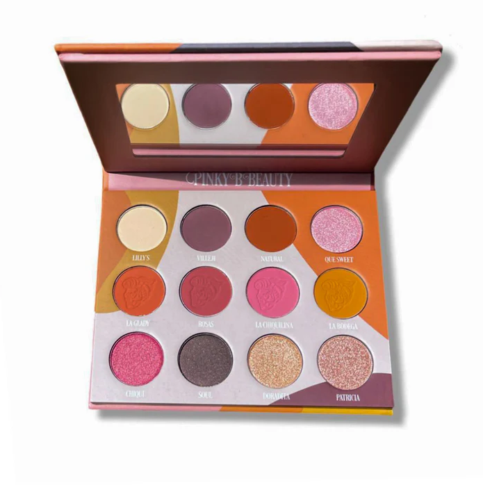 Pinky B Beauty La Natural Eyeshadow Palette