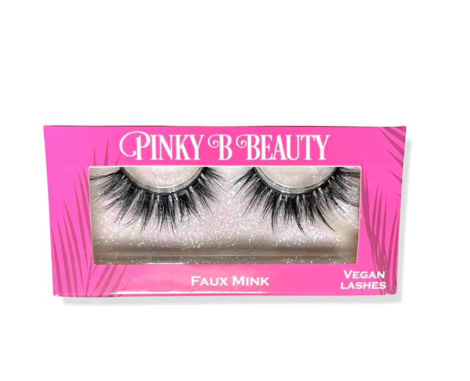 Pinky B Beauty Faux Mink Lashes - Set of 3