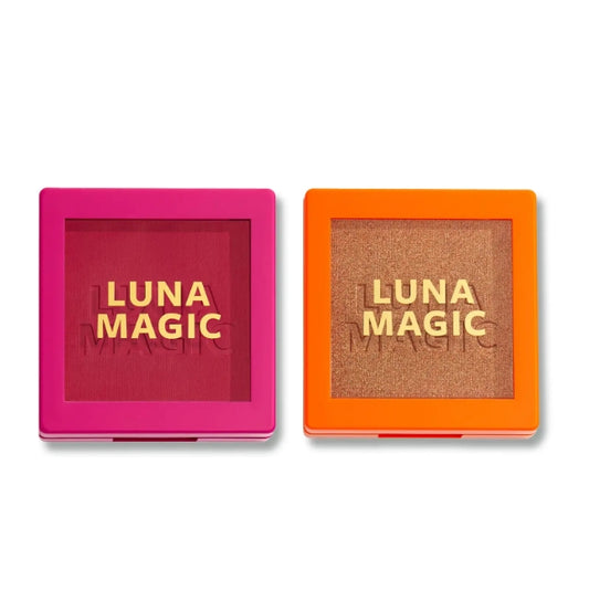 Luna Magic Highlight and Blusher Duo - Anita and Caribbean