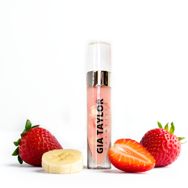 Strawberry Banana Lip Gloss by Gia Taylor