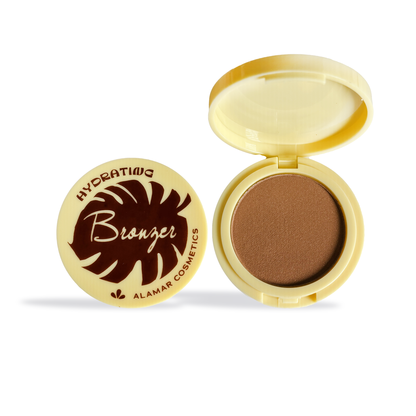 Alamar Cosmetics mini bronzers in the shade Always Summer for a radiant sun-kissed glow on medium skin tones