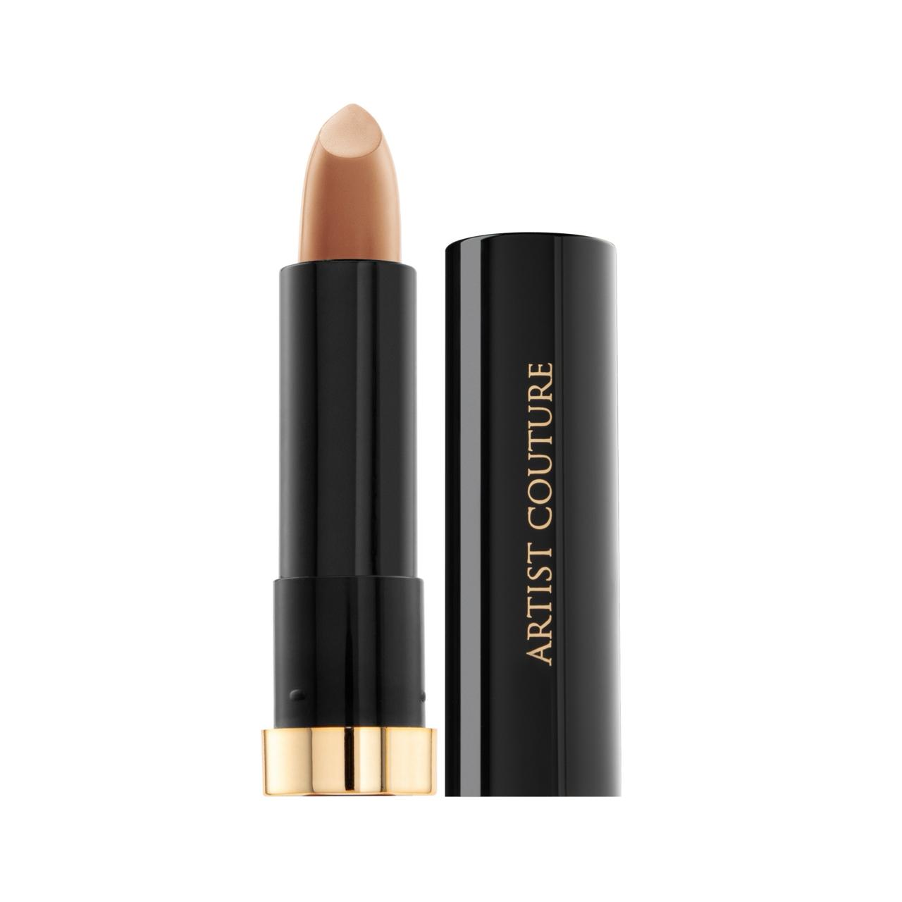 Artist Couture Silk Cream Lipstick in nude shade with black and gold packaging by Innovate the Label