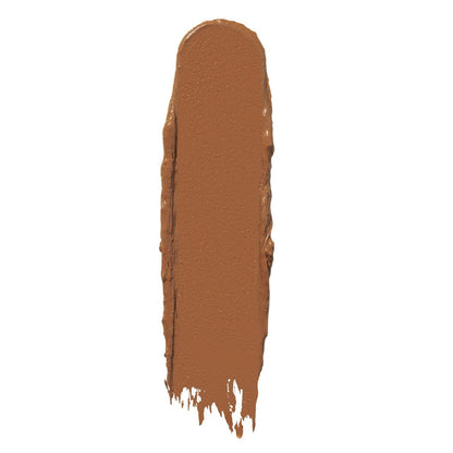 Brown shade swatch of Artist Couture Silk Cream Lipstick with smooth creamy texture