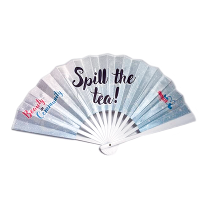Spill the Tea! Paper Fan