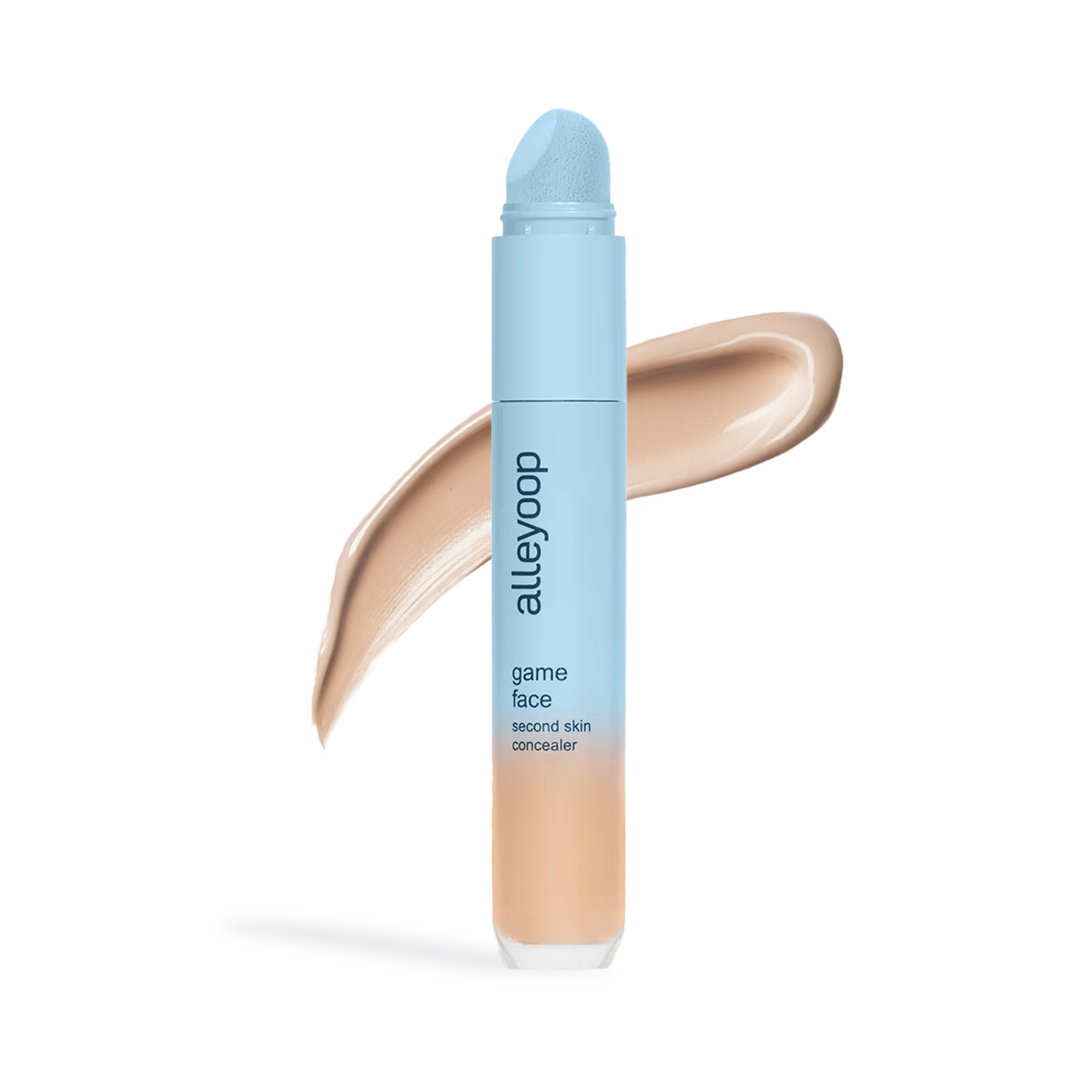 Alleyoop Game Face Concealer Hydrating Lightweight Formula Second Skin Coverage