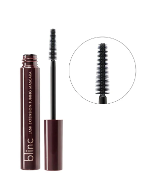 Innovate the Label tubing mascara for sensitive eyes with precision brush and sleek maroon tube