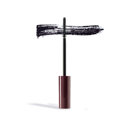 Innovate the Label tubing mascara for sensitive eyes with brush applicator and black mascara stroke