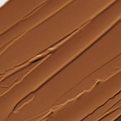 Smooth texture of cream bronzer for face in a warm brown shade by Innovate the Label