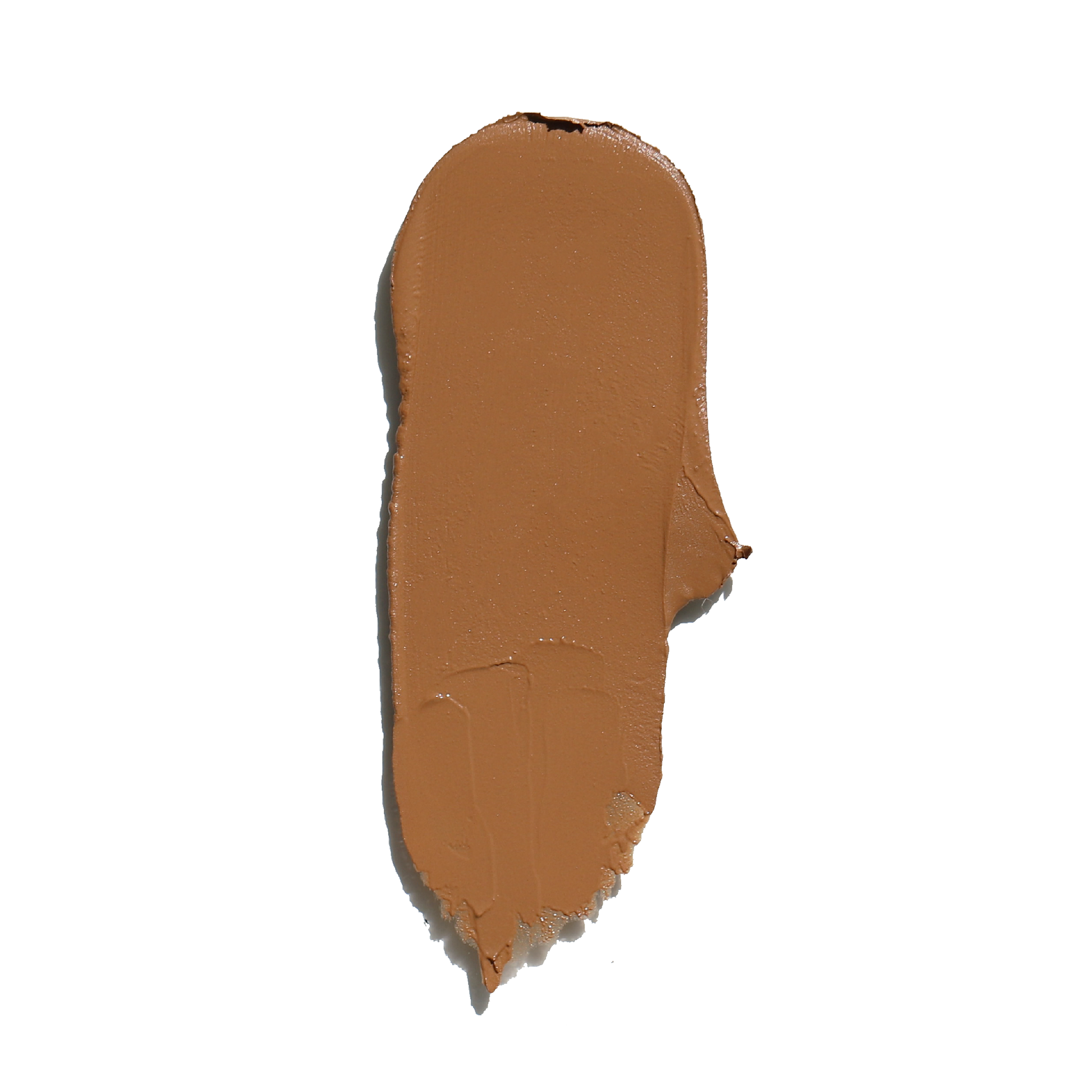 Smooth swatch of cream bronzer for face in warm medium brown shade by Innovate the Label