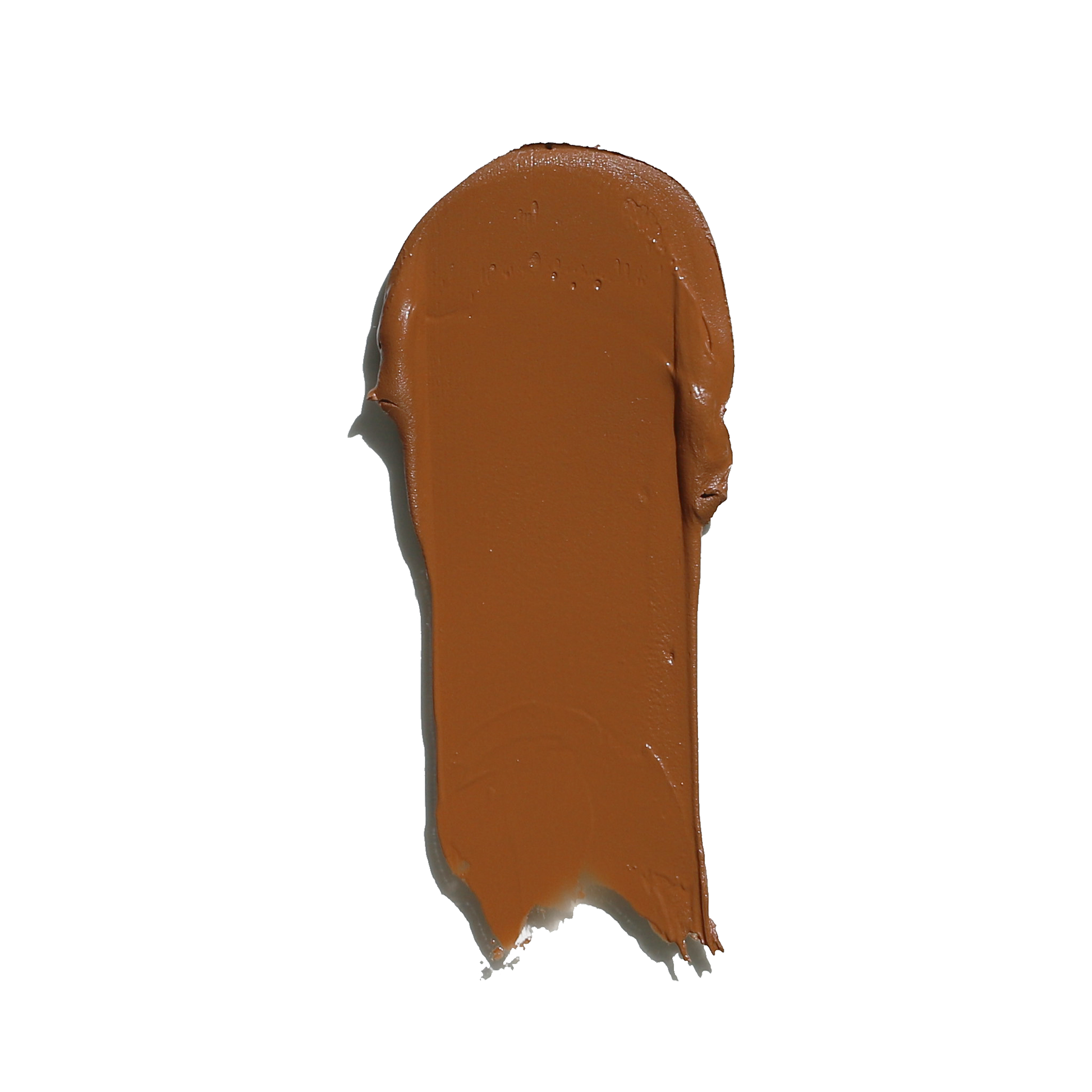 Smooth swatch of cream bronzer for face in a warm brown shade by Innovate the Label