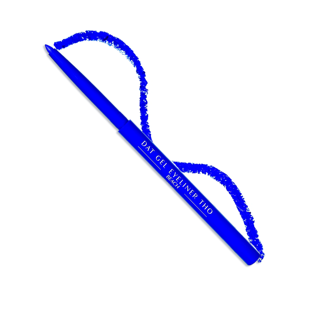 Innovate the Label gel eyeliner pencil set in vibrant blue for bold eye looks